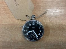 Rare 0555 CWC Royal Navy Deck Watch Manual Movement, * Low S/No 0012 *, Nato Marks, Date 1996