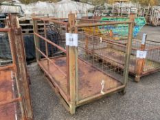 Large MoD Heavy Duty Stillage with Removable Sides and Fixed Corner posts