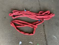 2x Lifting/Recovery Straps 3000kg (1x 3m & 1 x 5m)