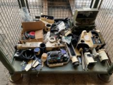 1 x Stillage of Sights, Optics and Spares