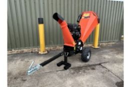 Brand New & Unused, Armstrong DR-GS-15H Electric Start Petrol Wood Chipper
