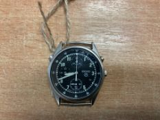 Seiko Gen 2 Date Adjust Pilots Chrono RAF Tornado Force Issue, Nato Marks, Low Serial No * 148 *