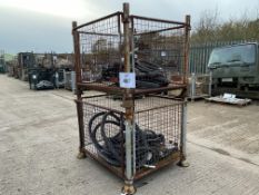 10 x Refuelling Hoses and Auto Nozzles from MoD ( 2 x Stillages), Stillage not included