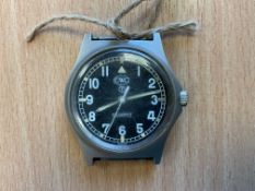 V.Rare CWC Fat Boy 0552 Royal Marines/Navy Service Watch, Low Serial No 298, Date 1985