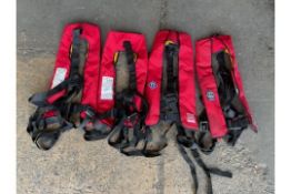 4 x Crewsaver Crewfit life jackets