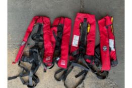 4 x Crewsaver Crewfit life jackets
