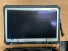 PANASONIC TOUGHBOOK CF-D1 with a wall charger, Vehicle dock & DC Adapter from UK Fire and Rescue