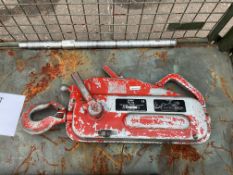 1 x Tirfor TU16 1600kg Winch from UK Fire & Rescue Services.