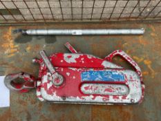 1 x Tirfor TU16 1600kg Winch from UK Fire & Rescue Services.