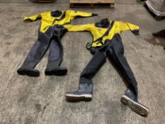 2 x Polar Bears Diving Ltd Dry Suits