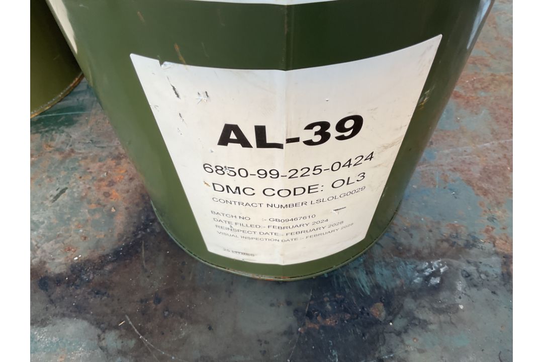 3 x 25 litre Drums of AL39 Antifreeze from MOD Reserve Stocks - Image 3 of 4