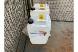 2 x 25 Litre Unissued Drums of Ethylene Glycol from MoD Reserve Stocks