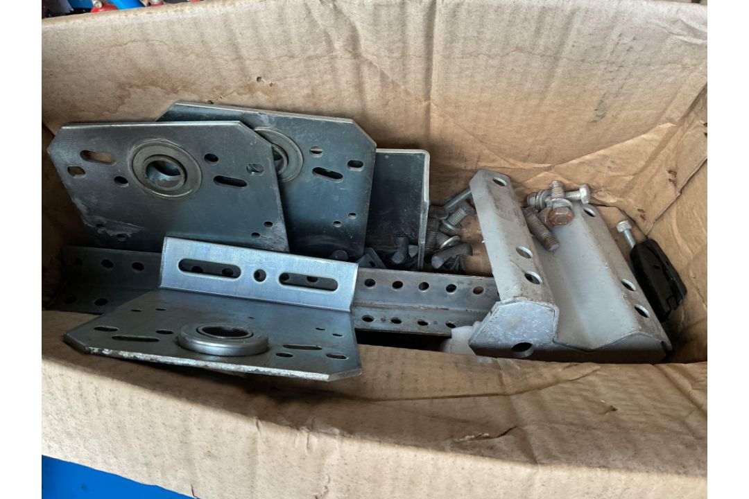 1 x Box of Over head Door Fittings from MoD - Image 1 of 4