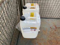 2 x 25 Litre Unissued Drums of Ethylene Glycol from MoD Reserve Stocks