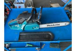 MAKITA DCS 5030 50CC Chainsaw c/w Chain Guard from MoD.