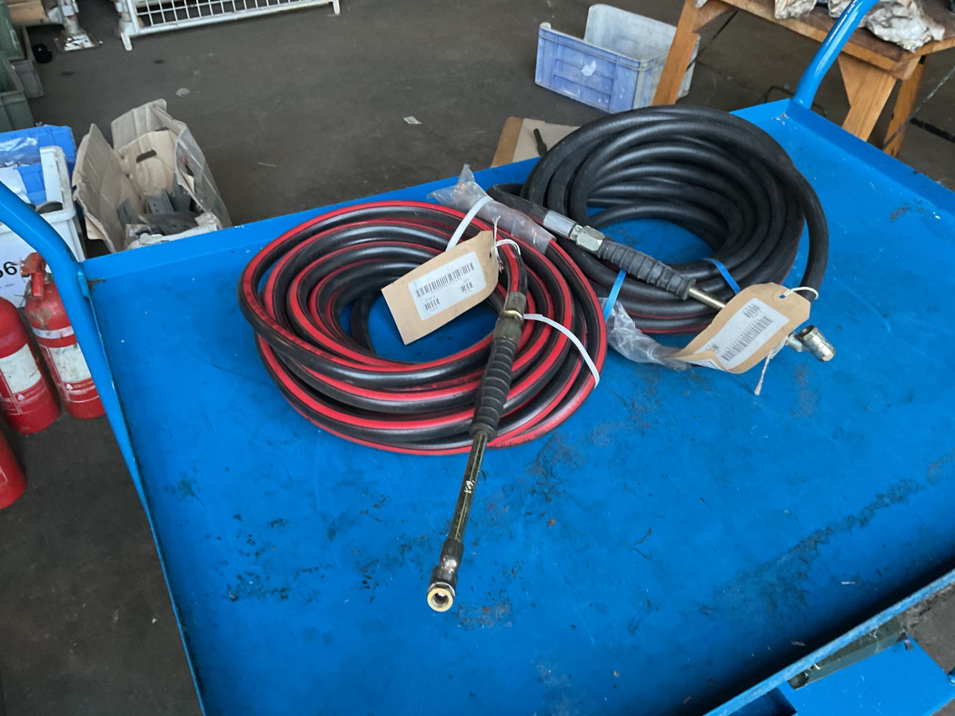 2 x New Unissued Tyre Inflator Air Lines from MoD - Image 2 of 5