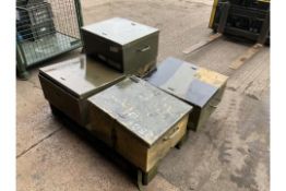 5 x Aluminium Tool Boxes from MoD