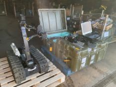 Tallon Medium-Sized Multi Mission Tactical Robot from MoD c/w 2 x Transit Cases Etc.
