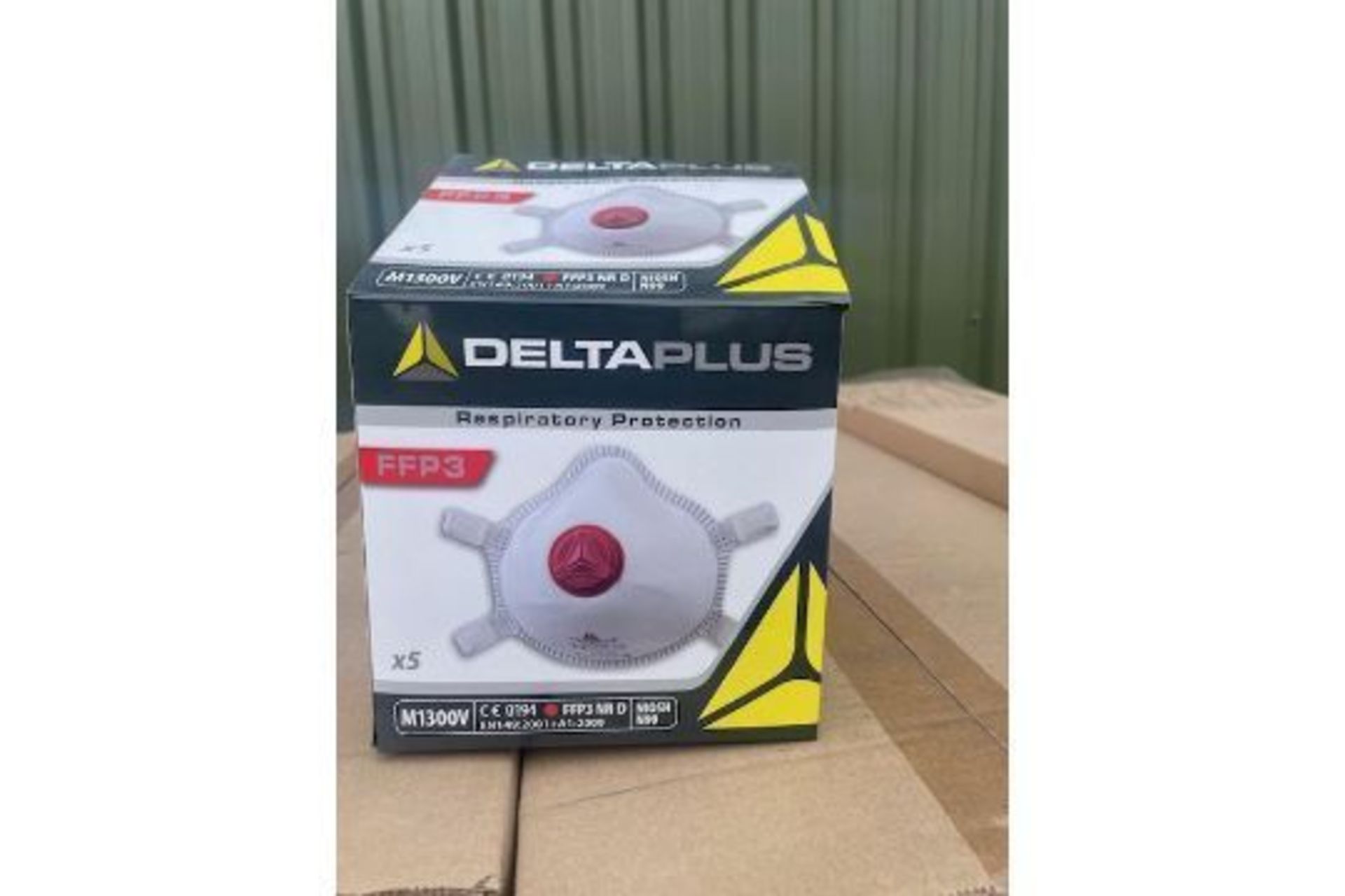 1000 New Unused Delta Plus high quality dust respirator Masks CE (20 Boxes of 50)
