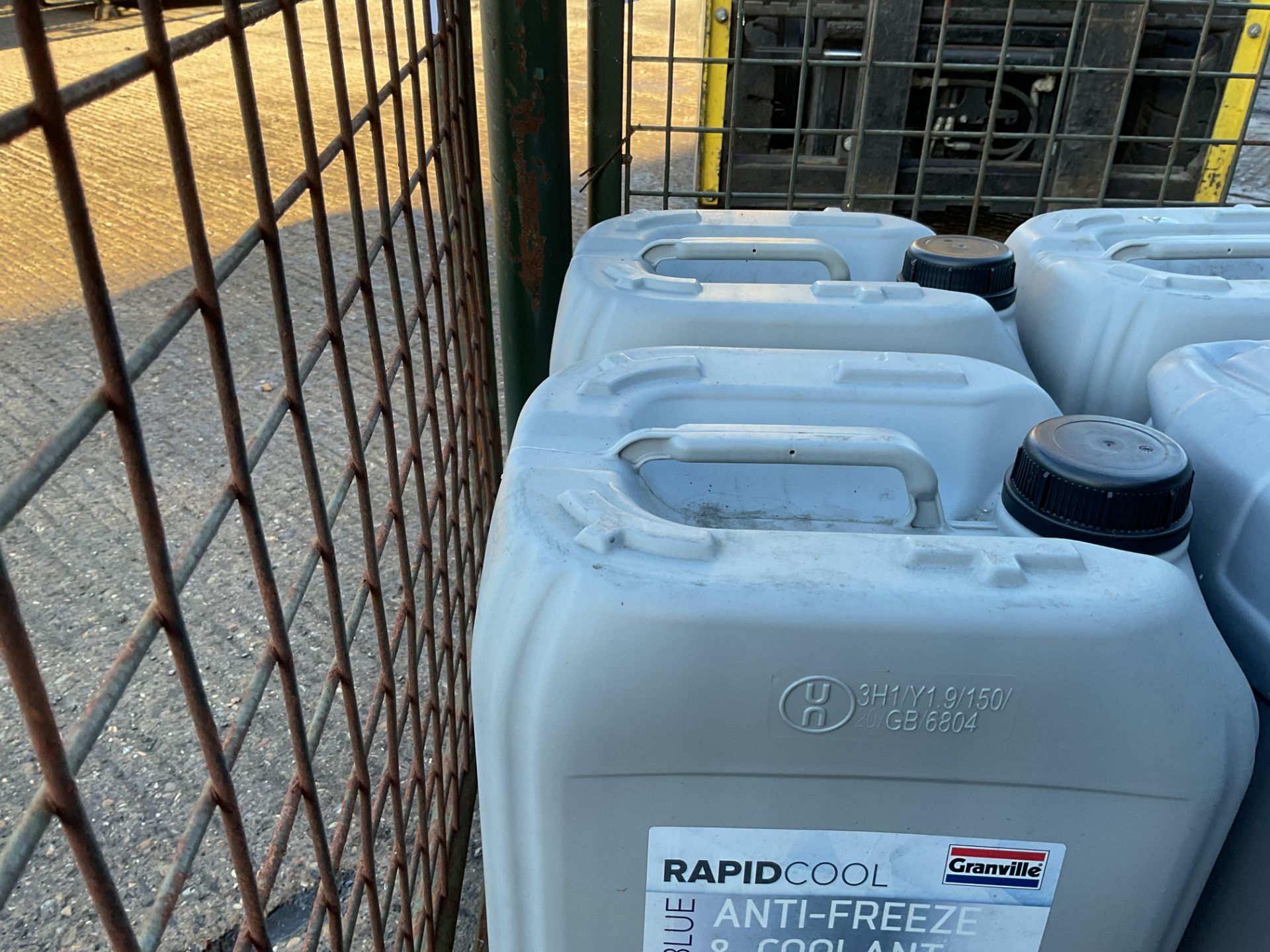 2x 20 New Litre Drum Granville Rapid Cool Blue Vehicle anti Freeze and coolant Unissued from MoD - Image 3 of 3