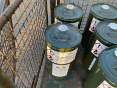 2 x 25 litre Drums of AL39 Antifreeze from MOD Reserve Stocks