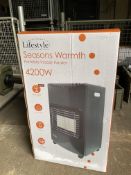 Lifestyle Seasons Warmth 4200W Portable Indoor Gas Heater