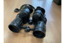 Pair of Avimo British Army Falklands War Issue L12 A1 7x42 Self Focusing Binos Nice for Christmas