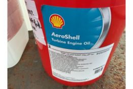 2 x 25 Litre Drum of Aero shell Jet Engine Turbine Oil For Helicopters Etc From MOD Reserve Stock