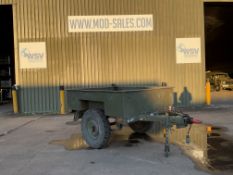 Nice Sankey 3/4 ton widetrack trailer with dropdown tailgate from MOD No Rust