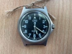 CWC 0552 Royal Marines/Navy Service Watch, Nato Marks, Date 1990 Gulf War 1