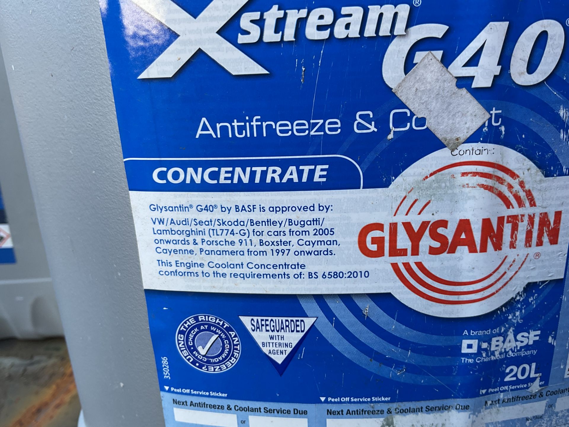 3 x 20 litre Drums Comma Xtreme G 40 Vehicle Anti Freeze and Coolant from MoD Store - Image 2 of 2