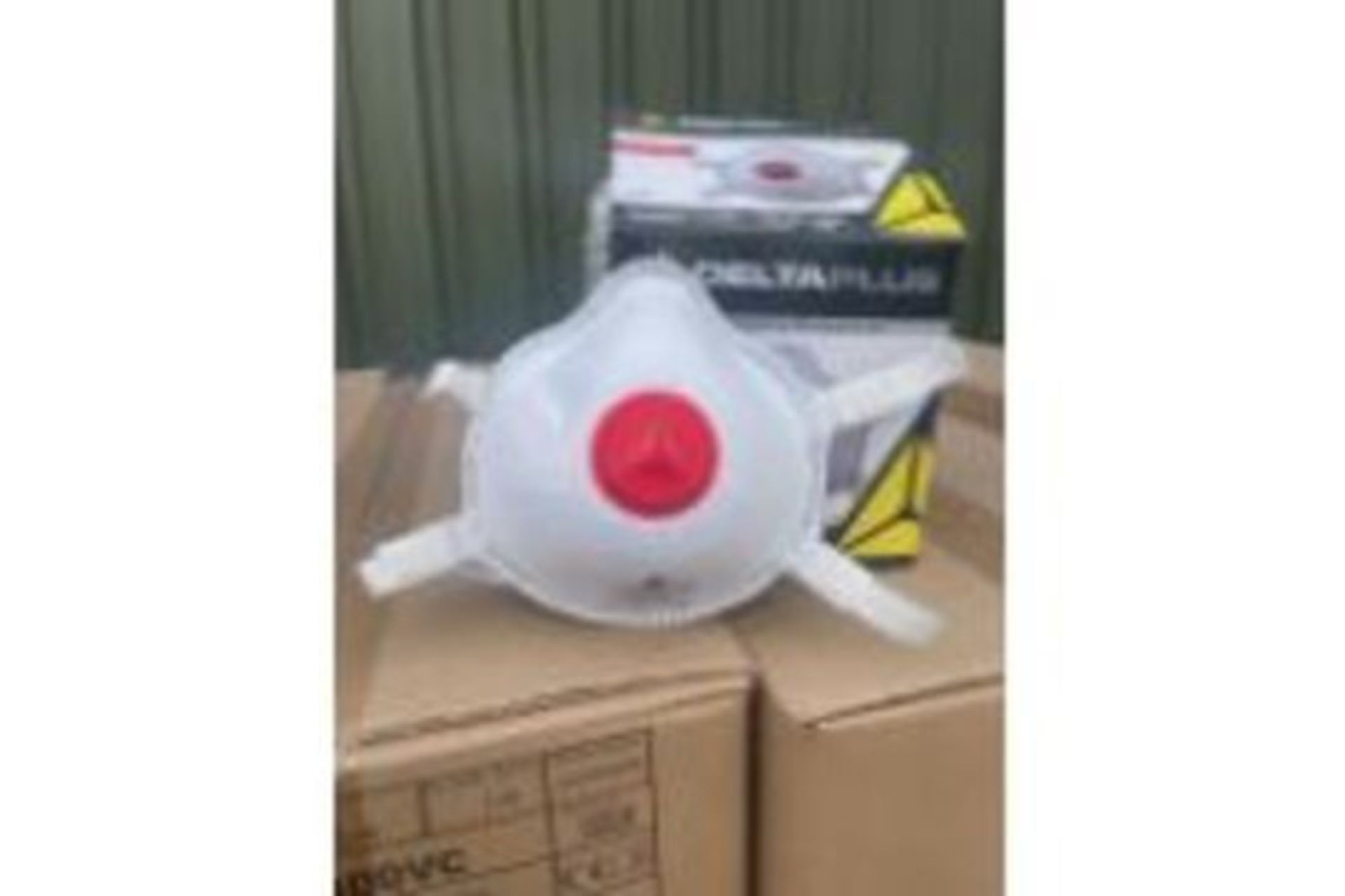 1000 New Unused Delta Plus high quality dust respirator Masks CE (20 Boxes of 50) - Image 3 of 6