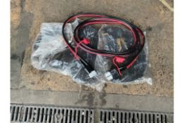 4 x New Unissued Vehicle Inter start Power Leads from MoD