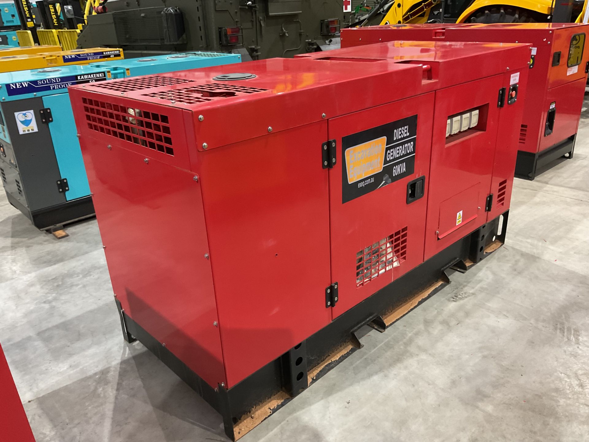 New Unissued 2023 GF 3 -60 60 KVA Diesel Generator 400/230 Volt 50 CPS 3 Phase and Single Phase. - Image 5 of 17