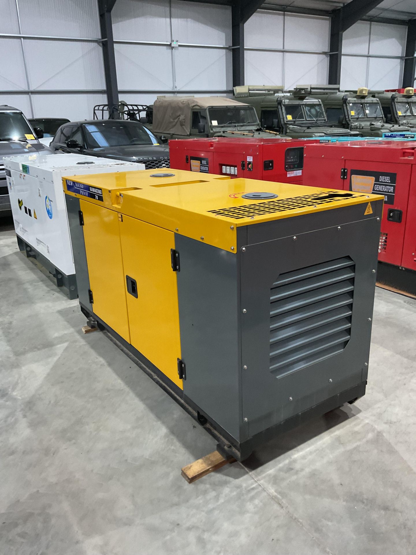 2023 New Unused 70 KVA Silent Diesel Generator - 3 Phase 230 / 400V - Image 5 of 16