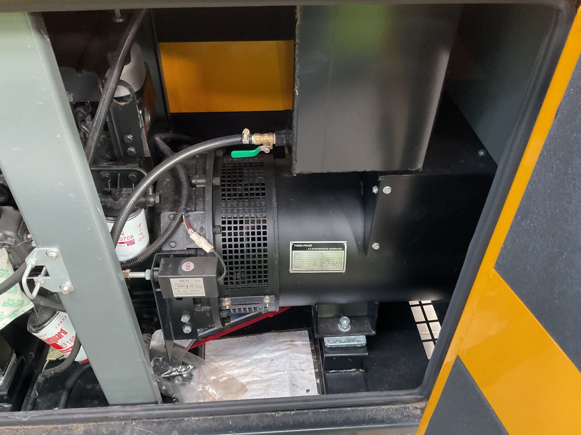 2023 New Unused 25 KVA Silent Diesel Generator - 3 Phase - 230 / 400V - Image 10 of 18