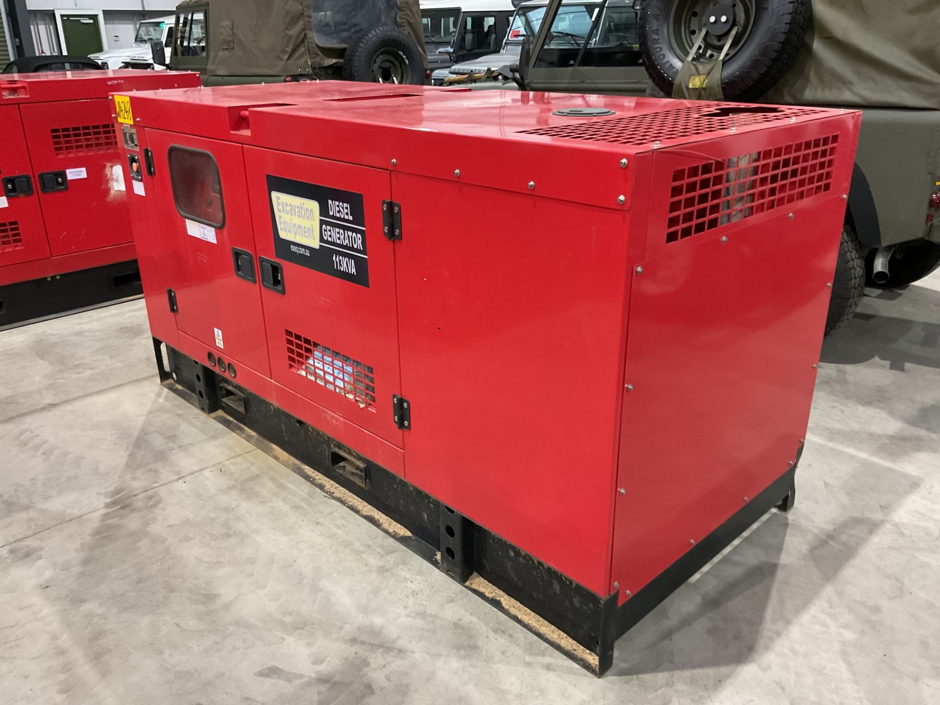 New Unissued 2023 GF 3 -120 113 KVA Diesel Generator 400/230 Volt 50 CPS 3 Phase and Single Phase. - Image 7 of 20