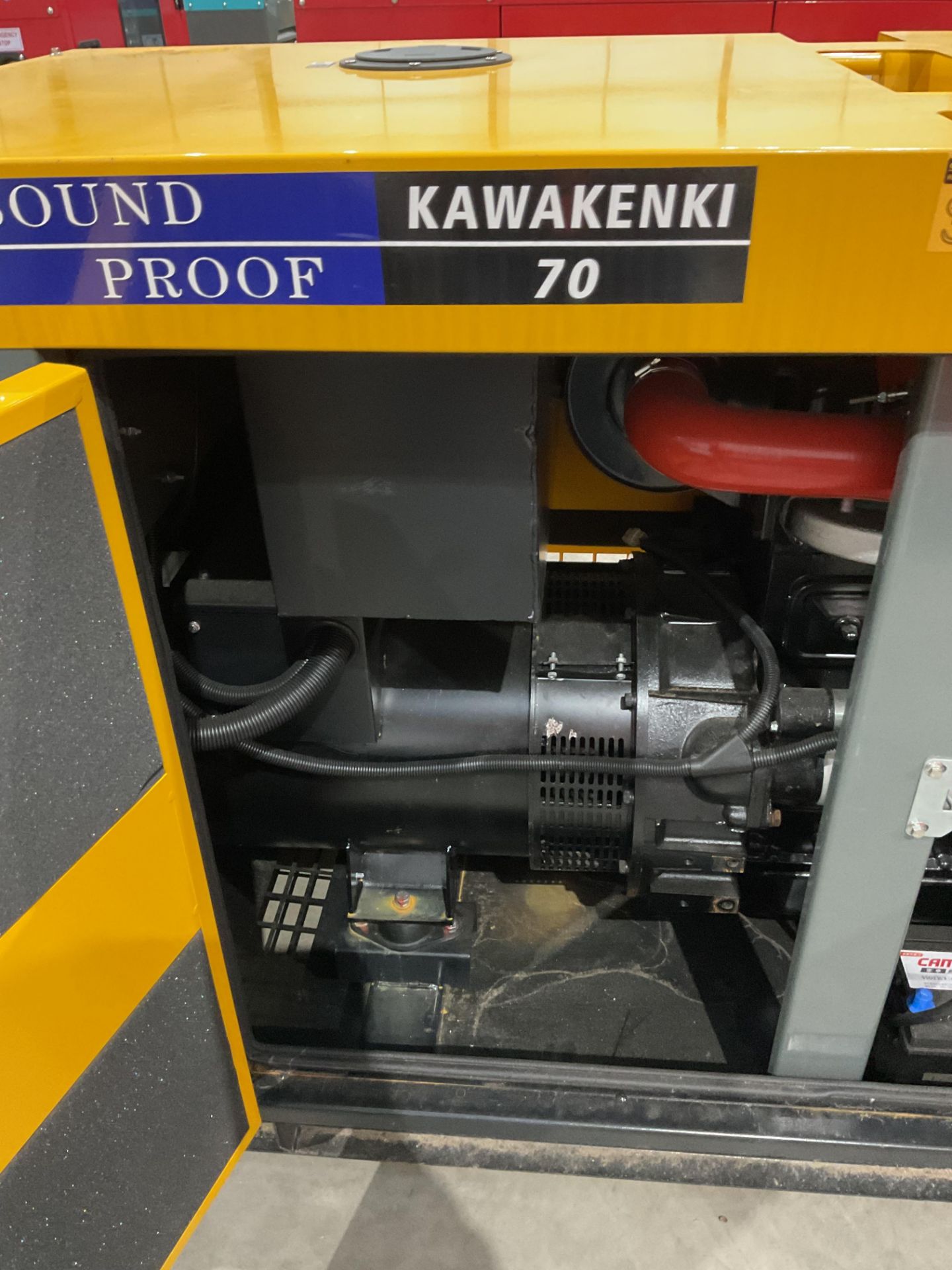 2023 New Unused 70 KVA Silent Diesel Generator - 3 Phase 230 / 400V - Image 10 of 16