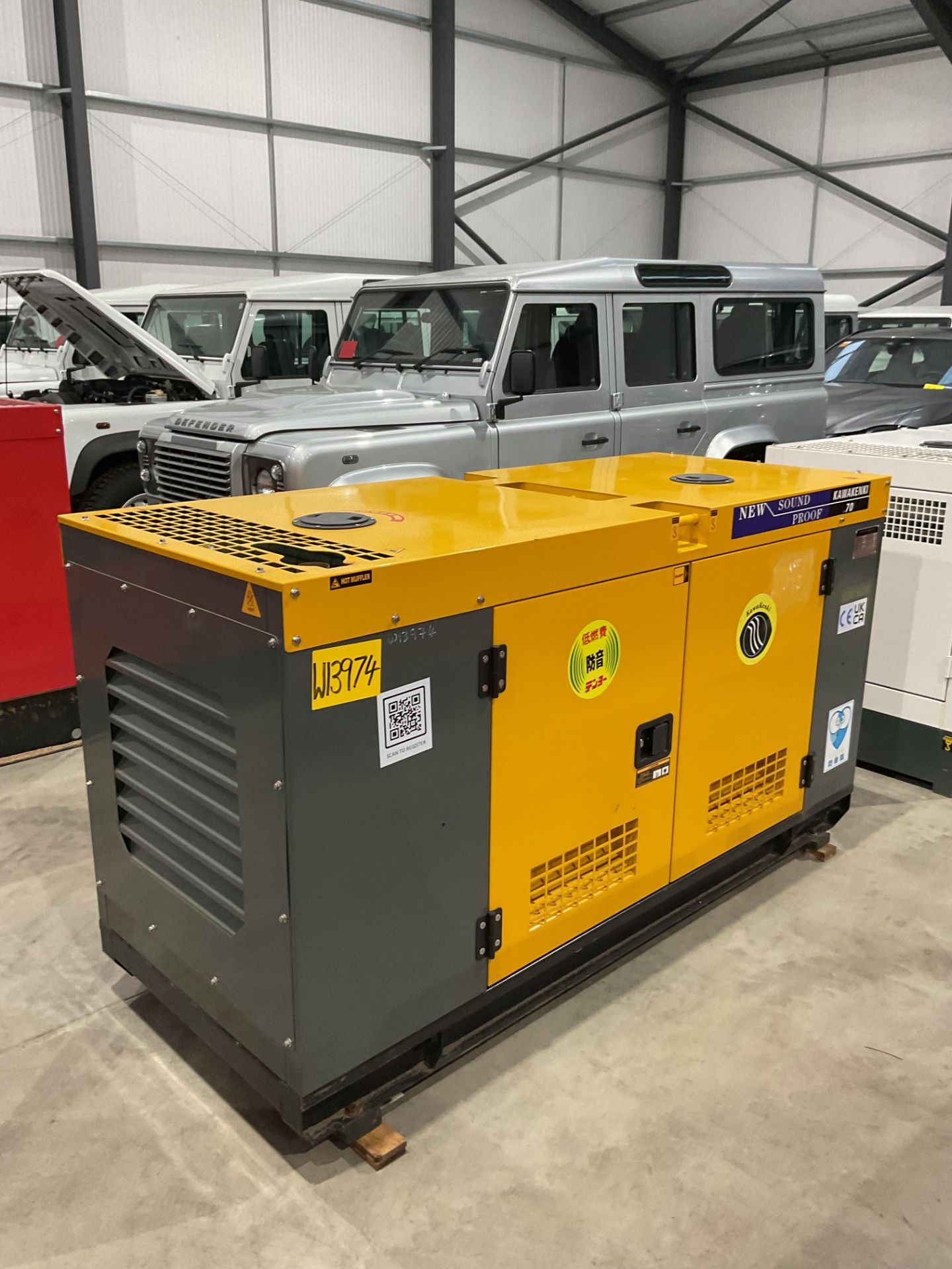 2023 New Unused 70 KVA Silent Diesel Generator - 3 Phase 230 / 400V - Image 6 of 16