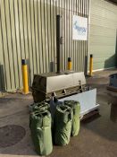 Unissued Dantherm VAM 40 Portable Workshop / Building Heater 230V c/w Accessories as shown.