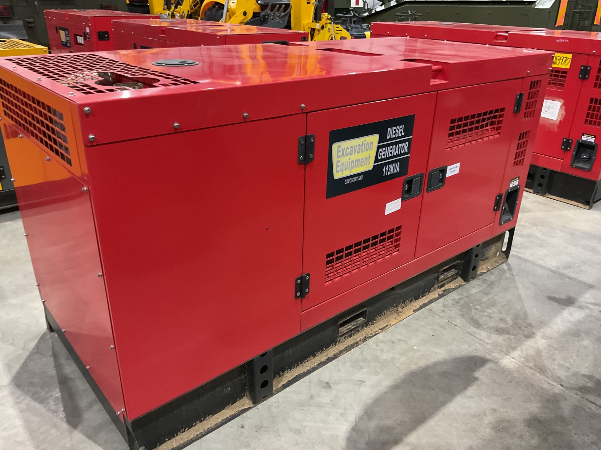 New Unissued 2023 GF 3 -120 113 KVA Diesel Generator 400/230 Volt 50 CPS 3 Phase and Single Phase. - Image 5 of 20