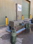 Dantherm VAM 40 Portable Workshop / Building Heater 230V c/w Accessories as shown.