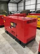 New Unissued 2023 GF 3 -60 60 KVA Diesel Generator 400/230 Volt 50 CPS 3 Phase and Single Phase.