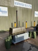 Unissued Dantherm VAM 40 Portable Workshop / Building Heater 230V c/w Accessories as shown.