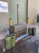 Dantherm VAM 40 Portable Workshop / Building Heater 230V c/w Accessories as shown.