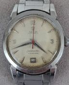 A 1950s Omega Automatic Seamaster Calendar wristwatch
