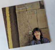 A US vinyl pressing of the 1981 George Harrison album ‘Somewhere In England’ that has been autograph