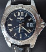 A Breitling Cockpit automatic stainless steel gentleman's watch, ref. A49350, serial no. 1081xxx