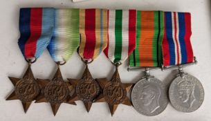 A WW2 six-medal group to Royal Air Force Warrant Officer James Alfred Chapman 1266192