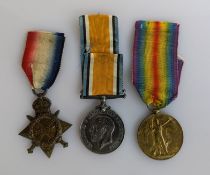 A WW1 1914-15 Star Medal Trio to 17870 PTE. F. LEWINGTON R. BERKS. R. 